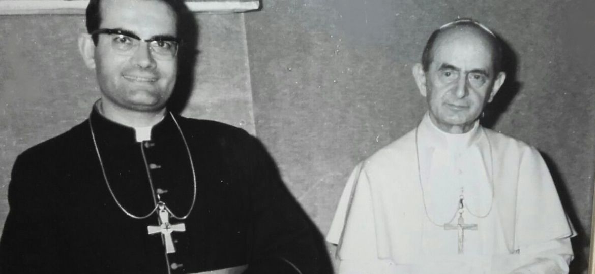 Mons. Staccioli con Papa Paolo VI