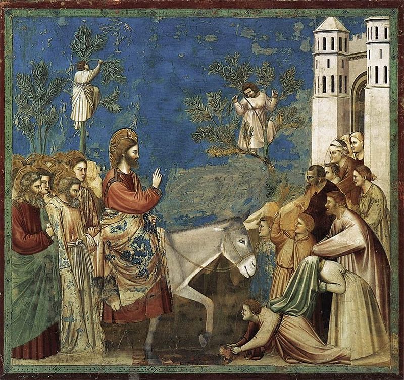 800px-Giotto_di_Bondone_-_No._26_Scenes_from_the_Life_of_Christ_-_10._Entry_into_Jerusalem_-_WGA09206