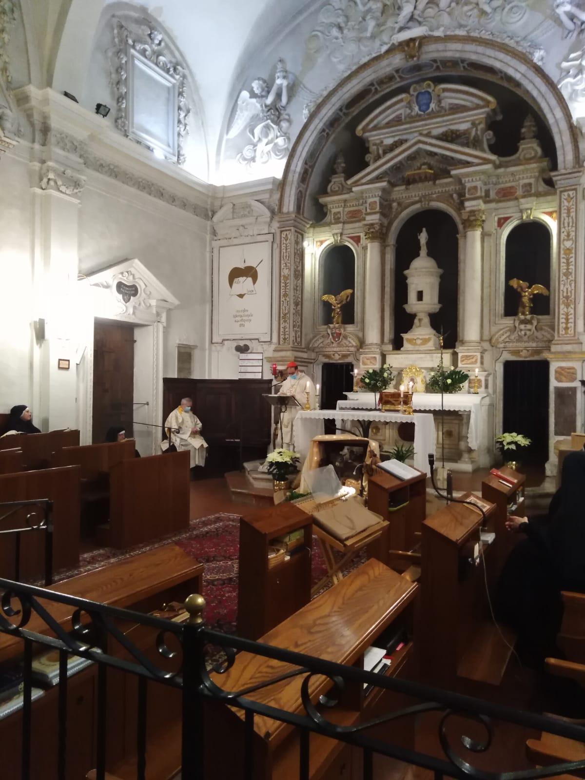 il-card-lojudice-ha-aperto-lanno-giubilare-delle-monache-agostiniane-nelleremo-di-lecceto