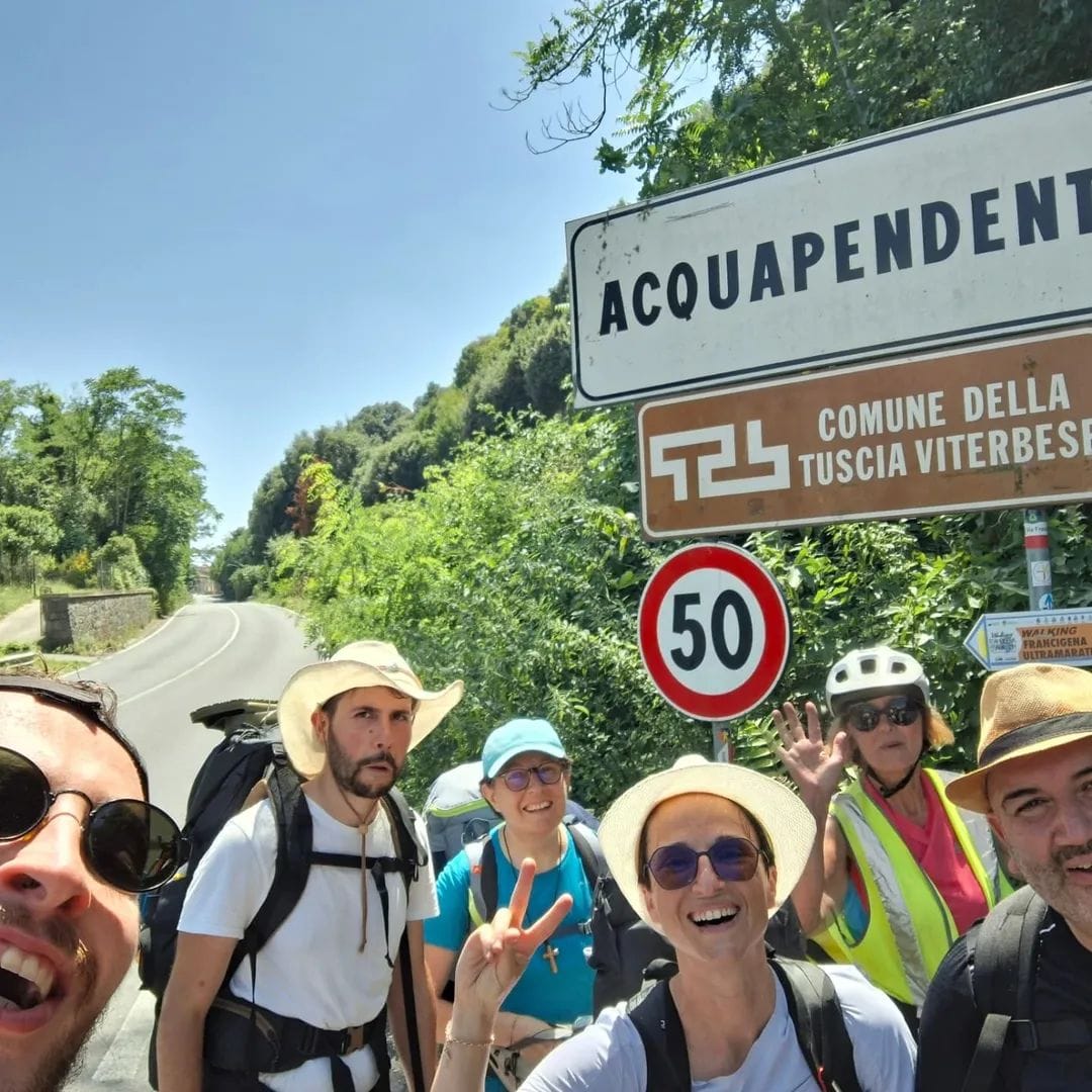 le-prime-due-tappe-per-gli-11-giovani-in-cammino-verso-roma-sulla-via-francigena