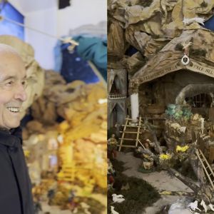 benito e presepe