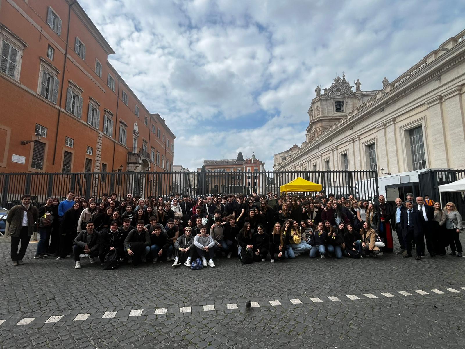 siena-e-roma-unite-grazie-agli-studenti-del-galileo-galilei-ieri-giornata-storica