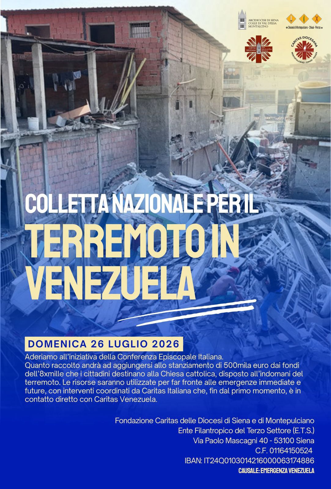 venezuela-il-26-7-la-colletta-nazionale-aderiscono-anche-le-caritas-diocesane-di-montepulciano-e-siena