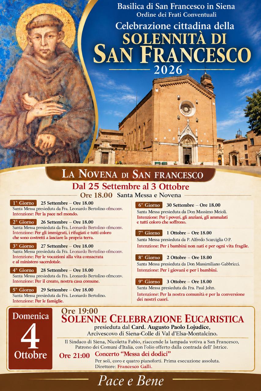 siena-il-4-10-le-celebrazioni-cittadine-per-la-solennita-di-s-francesco